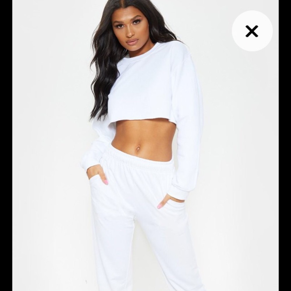 PLT cropped sweater US 6